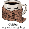 Mug chaud propre écharpe