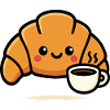 Croissant Café Mignon