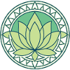 Zen Green Lotus Mandala