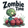 Zombie Time Cupcake Comic
