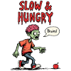 Slow & Hungry Zombie Comic