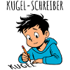 Kugelschreiber - jemand der Kugel schreibt