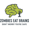 Zombies Eating Brains Night Humor