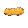 Peanut motif with humorous text