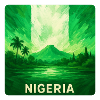 Nigeria Landscape Flags Design
