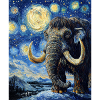 Mammoth Van Gogh Starry Night