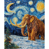 Mammoth Van Gogh Starry Night