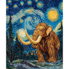 Mammoth Van Gogh Starry Night