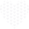 Heart mosaic made of small hearts