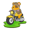 Hamster Motorcycle