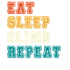 Eat Sleep Climb Repeat Design