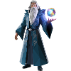 Wise Wizard - Cooles Low-Poly-Logo