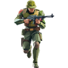 Army Soldier - Cool Low Poly Logo