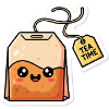 Kawaii Tea Bags Tea Time