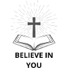 Cross and Book Light