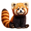 Adorable Red Panda Plush