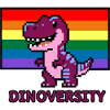DinoVERSITY - Pixel Art Dinosaur Pride! 🌈🦖