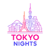 Tokyo Nights Neon Skyline Japan Design