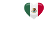 Love Mexico Heart