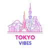 Tokyo Vibes Neon Skyline