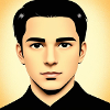 Portrait vectoriel Pop-Art Moderne
