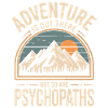 Adventure Mountain Landscape Retro Motif