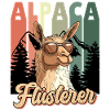 Alpaca Fan ALPACA FLÜSTERER Lama Lustiges
