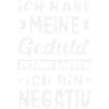 Patience tested – I'm negative