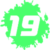 Neon 19 Splashes Logo Shirt