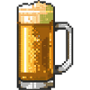 Bierkrug Pixelkunst