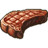 Pixel Steak Retro Grill Art