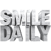 Smile daily – Monumental calendar letters