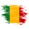 Mali flag used