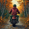 Cozy Bike Rider Hoodie