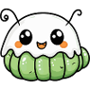 Worm Halloween Ghost