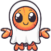 Lobster Crab Halloween Ghost