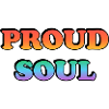 Typographie dégradée Proud Soul