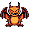 Drache Halloween Comic Lustig