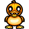 Duck Halloween Comic Funny
