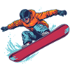 Snowboard Jump Freestyle Winter