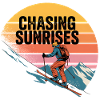 Ski tour Chasing Sunrises Retro Sunrise