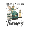 Books are my therapy