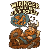 Wikinger Schlaftraum Drachenträume Schlafshirt