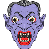 Vampire Devil Face