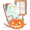 Ghost in the Pumpkin Glow