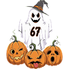 Ghost 67 Halloween Pumpkins