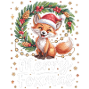 Merry Foxmas Cute Christmas Fox Shirt
