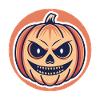 Menacing Halloween Pumpkin