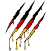 Patriotic Germany Scratch Marks