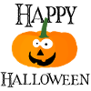 Pumpkin Cartoon Halloween Smile